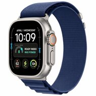 TechProtection Alpine Pro Apple Watch Ultra 49 / 46 / 45  mm bandje navy