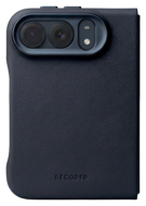 DECODED Leather Case iPhone Duo hoesje navy