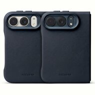 DECODED Leather Case iPhone Duo hoesje navy
