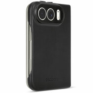DECODED Leather Case iPhone Duo hoesje zwart