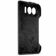 DECODED Leather Case iPhone Duo hoesje zwart