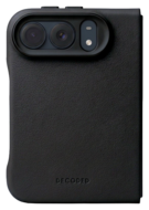 DECODED Leather Case iPhone Duo hoesje zwart