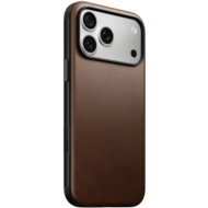 Nomad Modern Leather iPhone 18 Pro hoesje bruin