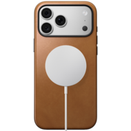 Nomad Modern Leather iPhone 18 Pro hoesje tan