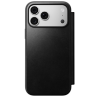 Nomad Modern Leather Horween Folio iPhone 18 Pro hoesje zwart