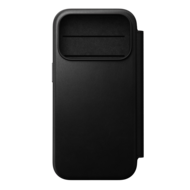 Nomad Modern Leather Folio iPhone 18 Pro hoesje zwart