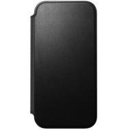Nomad Modern Leather Folio iPhone 18 Pro hoesje zwart