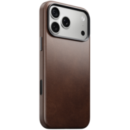 Nomad Traditional Leather Horween iPhone 18 Pro hoesje zwart
