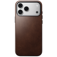 Nomad Traditional Leather Horween iPhone 18 Pro hoesje zwart