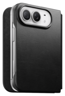 Nomad Traditional Leather Folio iPhone Duo hoesje zwart