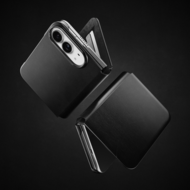 Nomad Traditional Leather Folio iPhone Duo hoesje zwart