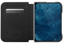 Nomad Traditional Leather Folio iPhone Duo hoesje zwart