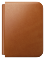 Nomad Traditional Leather Folio iPhone Duo case saddle brown