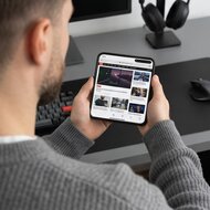 TechProtection MagSafe iPhone Duo hoesje zwart