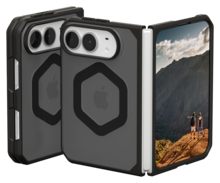 UAG Mouve MagSafe iPhone Duo hoesje grijs