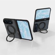 LAUT Flexi Protect MagSafe iPhone Duo hoesje zwart
