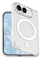 LAUT Fizz Crystal MagSafe iPhone Duo hoesje transparant
