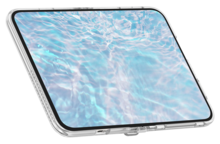 LAUT Fizz Crystal MagSafe iPhone Duo hoesje transparant