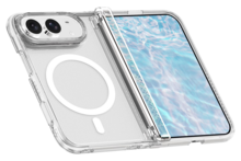 LAUT Fizz Crystal MagSafe iPhone Duo hoesje transparant