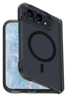 LAUT Crystal Fluro MagSafe iPhone Duo hoesje midnight