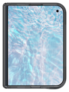 LAUT Crystal Fluro MagSafe iPhone Duo hoesje midnight