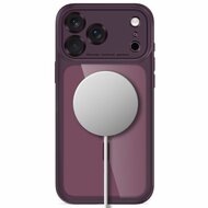 TechProtection Peak CC MagSafe iPhone 18 Pro case dark cherry