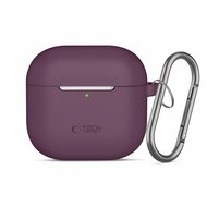 TechProtection Silikonh&uuml;lle f&uuml;r AirPods 5 / AirPods 4 burgundy rot
