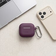 TechProtection siliconen&nbsp;AirPods 5 / AirPods 4 hoesje burgundy