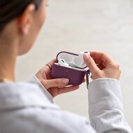 TechProtection Silicone AirPods Pro 3 hoesje burgundy