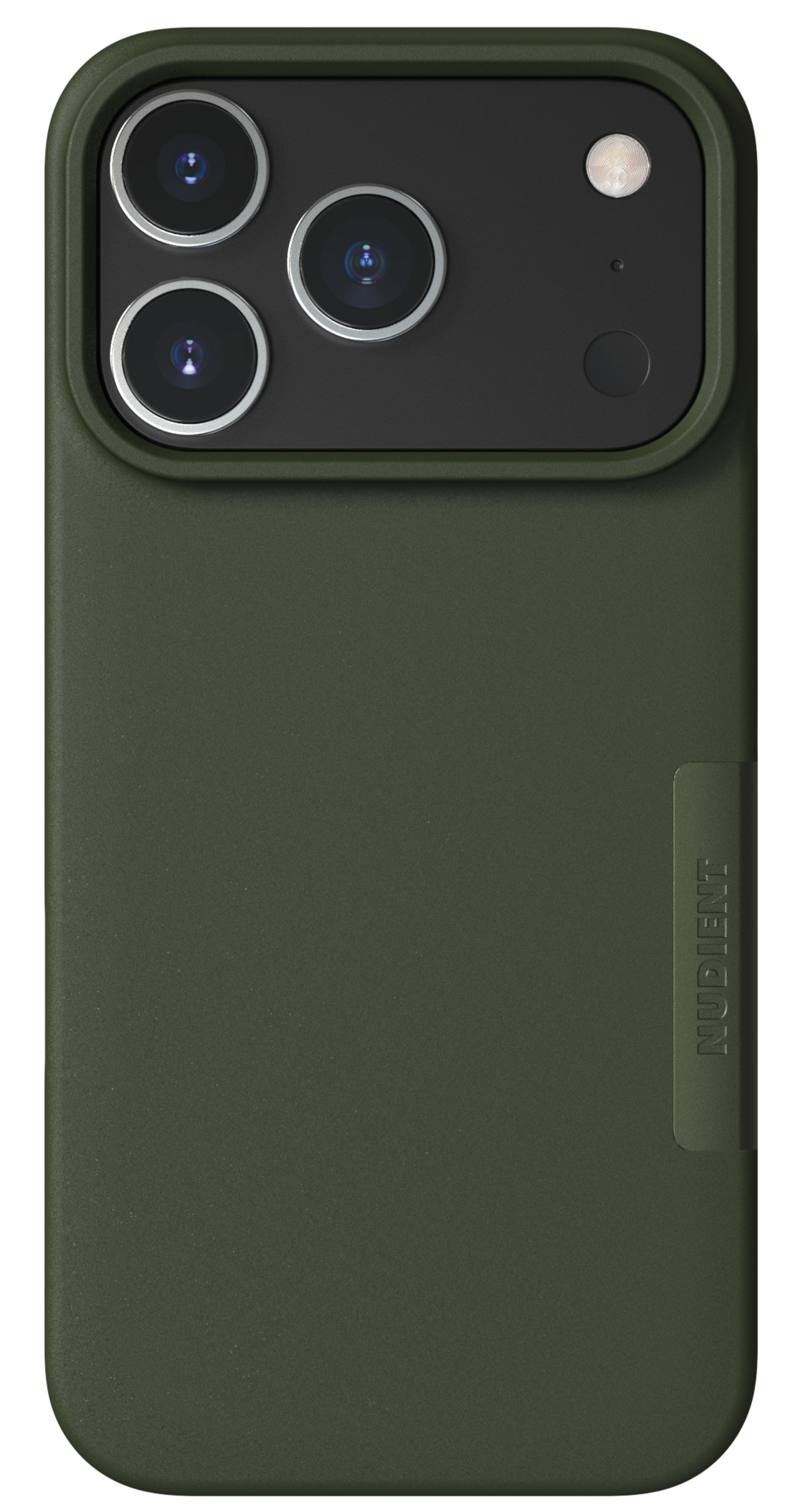 Nudient Thin MagSafe iPhone 17 Pro hoesje groen
