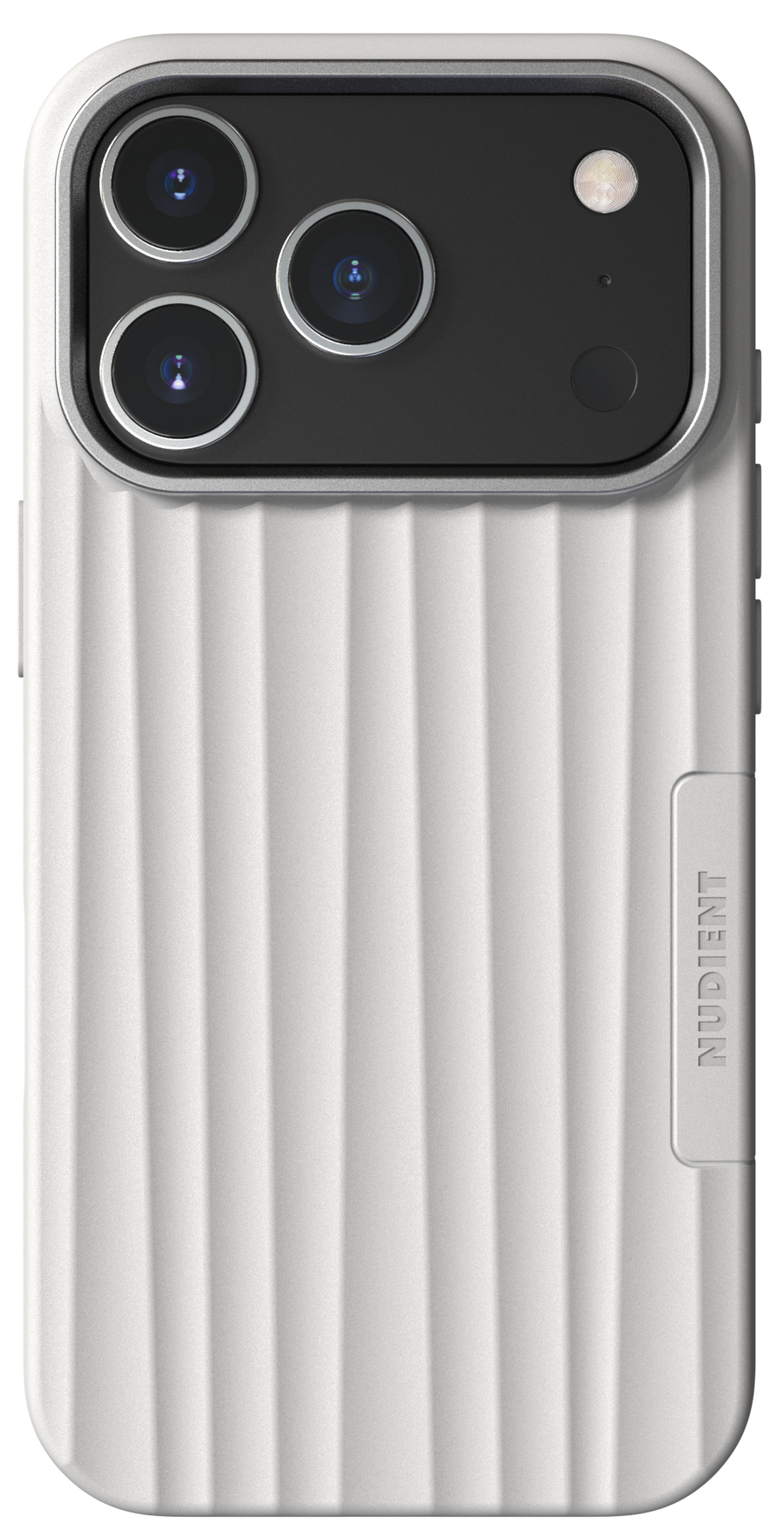 Nudient Bold MagSafe iPhone 17 Pro hoesje witNudient Bold MagSafe iPhone 17 Pro hoesje wit