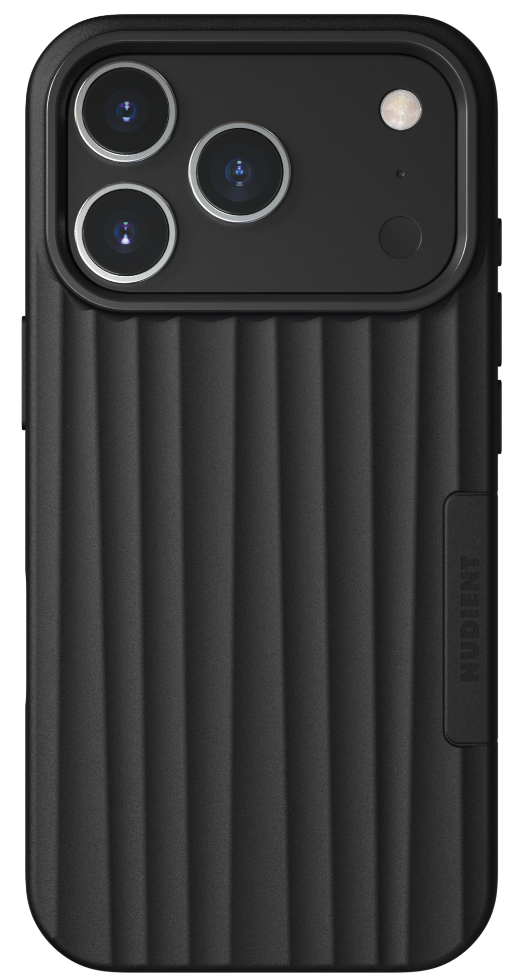 Nudient Bold MagSafe iPhone 17 Pro hoesje zwart