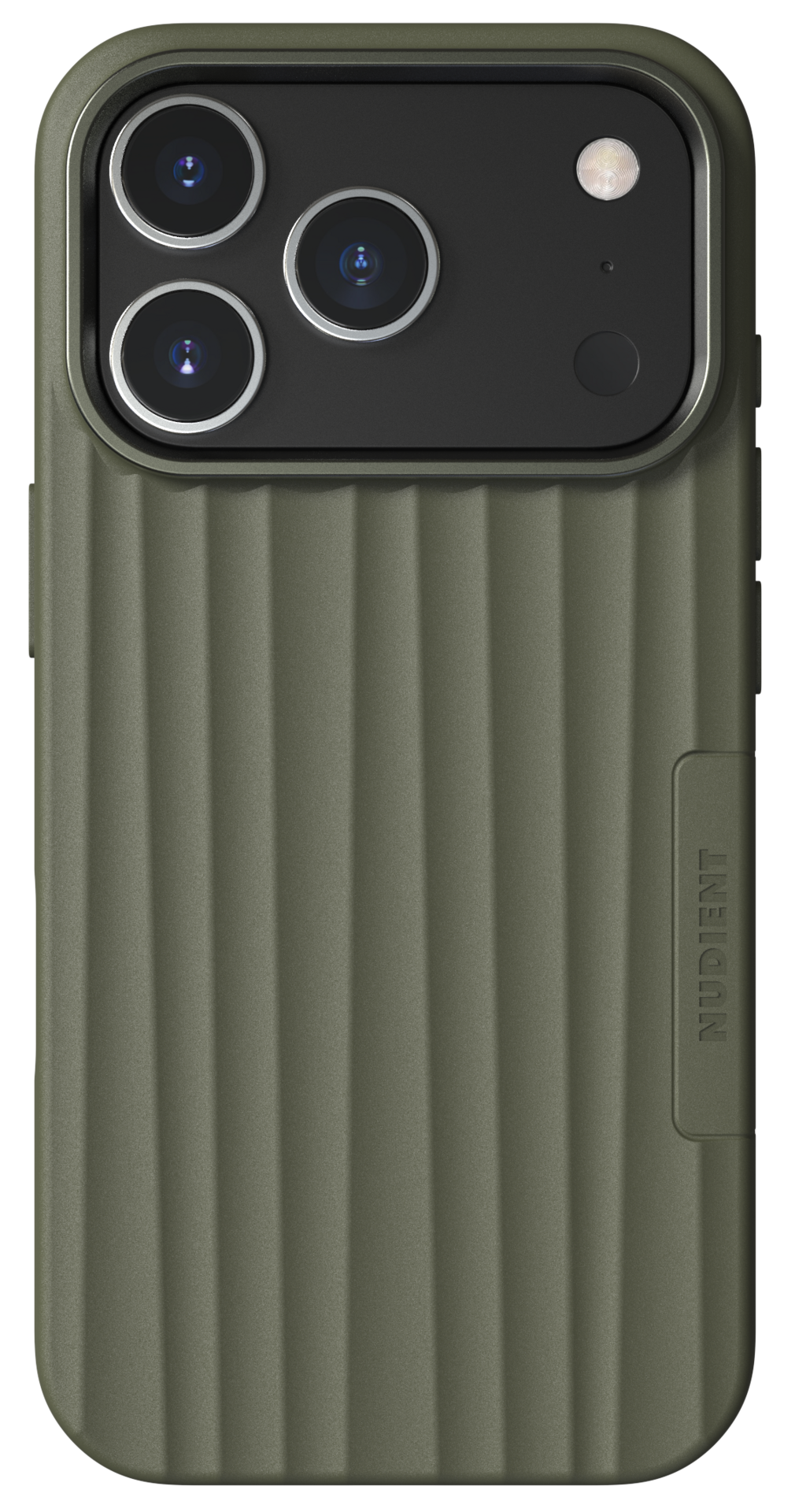 Nudient Bold MagSafe iPhone 17 Pro hoesje groen