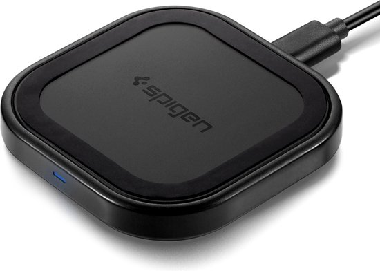 Spigen F309W Qi SteadiBoost draadloze oplader Zwart
