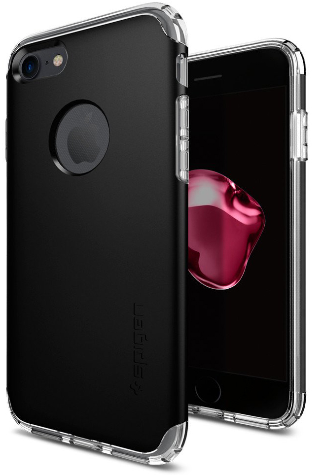 Spigen Hybrid Armor iPhone 8 / 7 hoesje Zwart