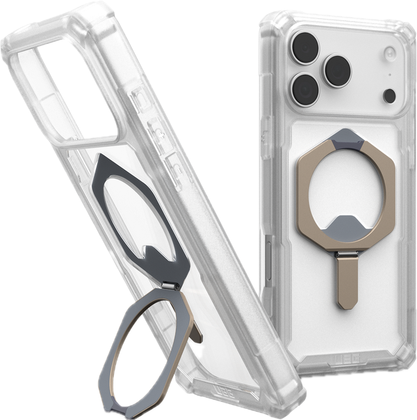 UAG Plasma XTE MagSafe iPhone 17 Pro Max hoesje titanium doorzichtig