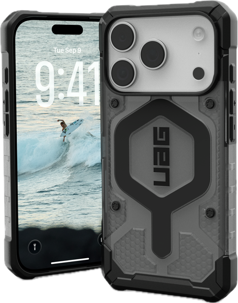 UAG Pathfinder MagSafe iPhone 17 Pro Max hoesje grijs zwart