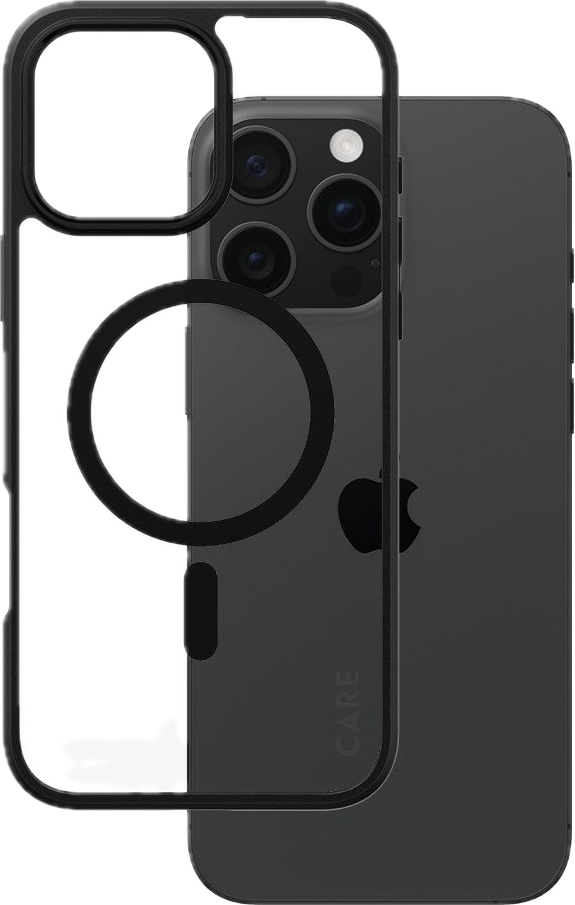 PanzerGlass CARE Urban Combat iPhone 16 Pro Max hoesje zwart