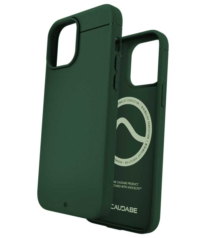 Caudabe Sheath iPhone 13 hoesje Mountain Green