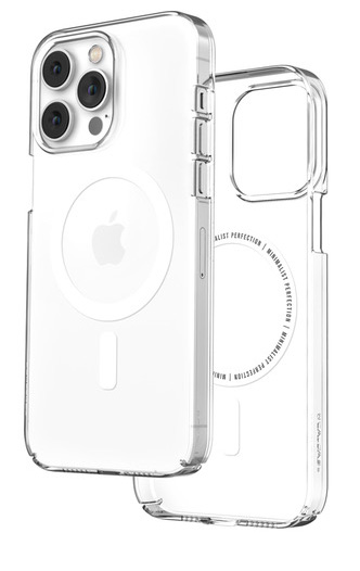 Caudabe Lucid Clear iPhone 14 Pro hoesje transparant 