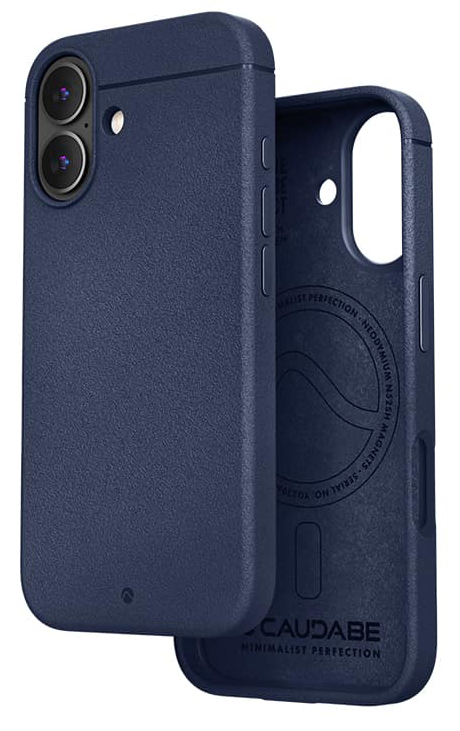 Caudabe Sheath iPhone 16 Plus hoesje blauw