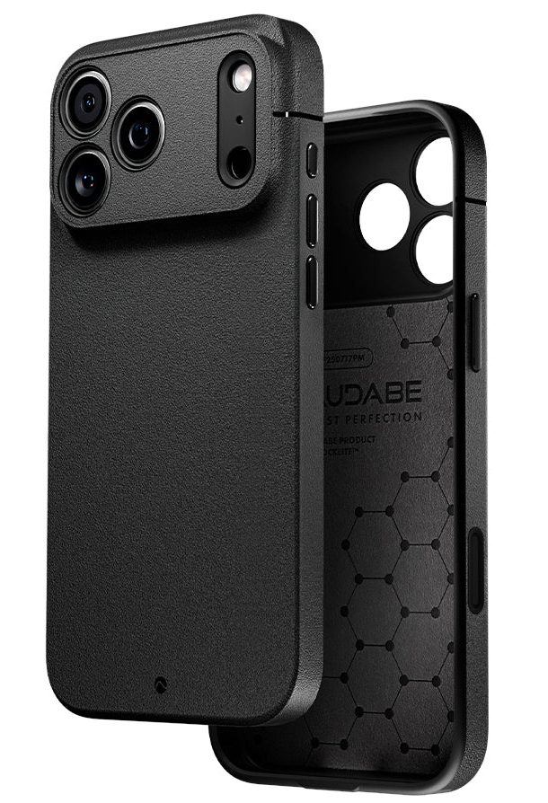 Caudabe Sheath MagSafe 17 Pro hoesje zwart