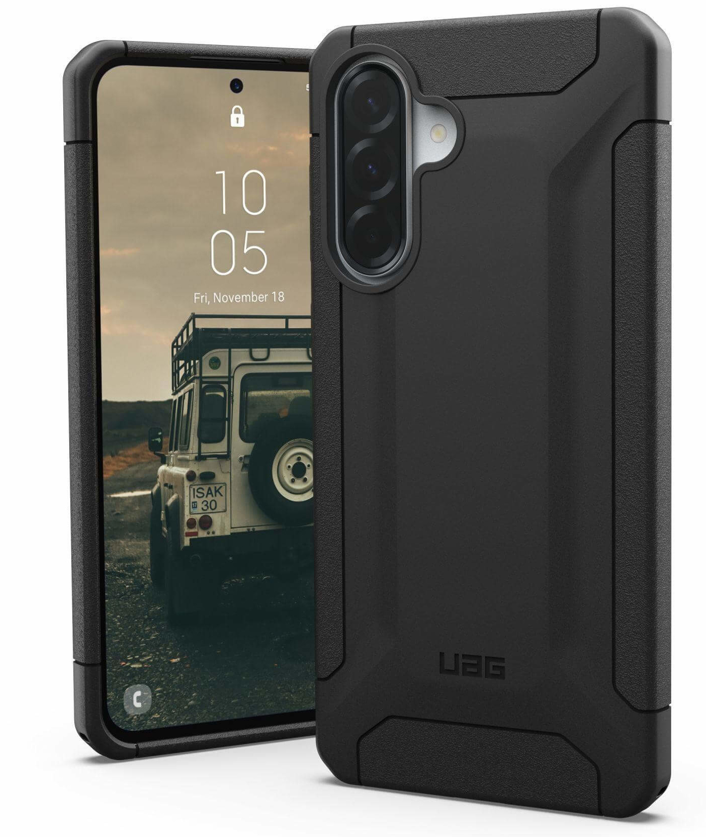 UAG Scout Galaxy A36 hoesje zwart