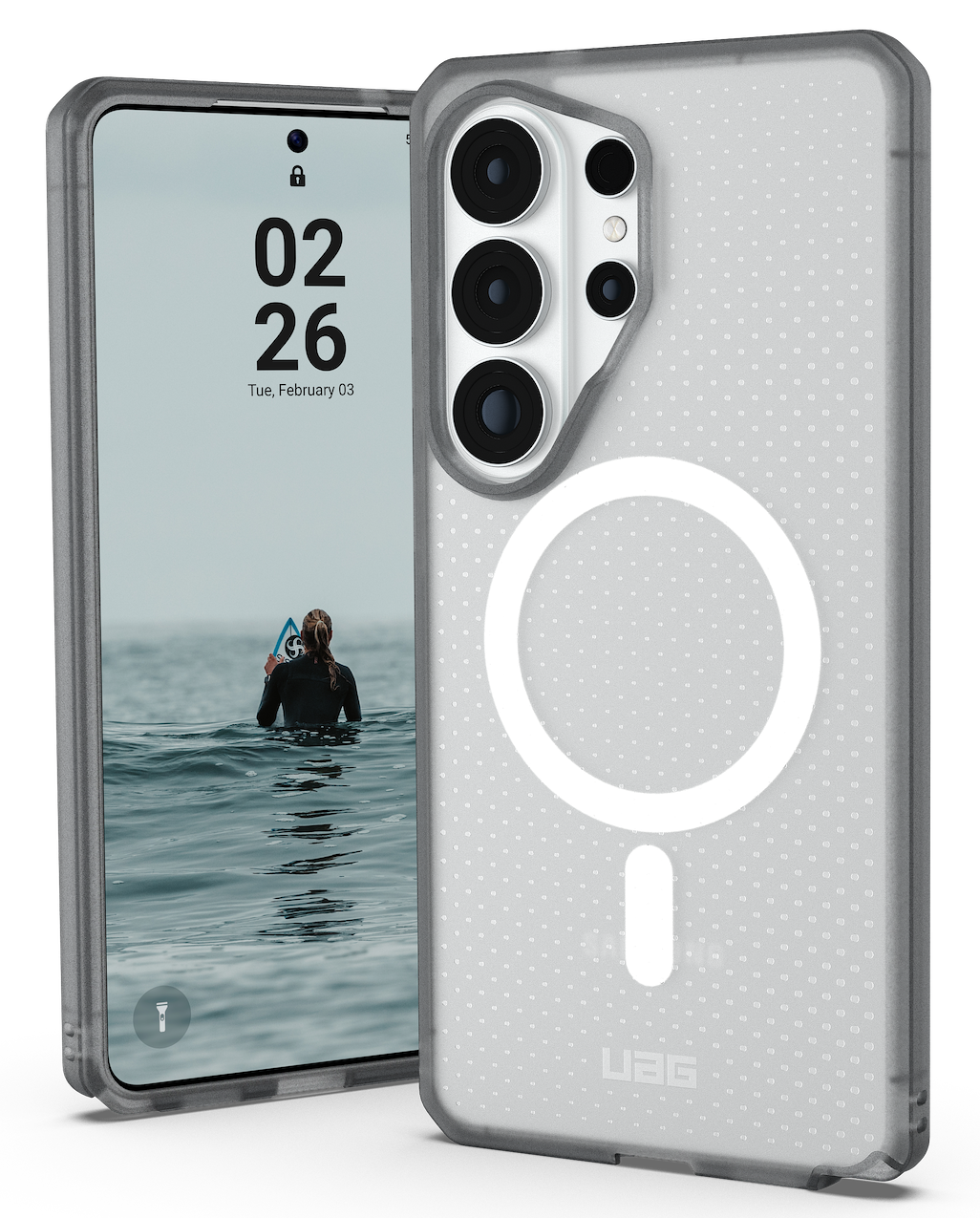 UAG Dot MagSafe Galaxy S26 Ultra&nbsp;hoesje frosted ash