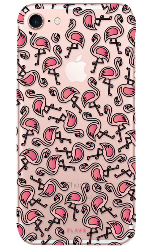 FLAVR iPlate iPhone SE 2022 / 2020 / 8 hoesje Flamingo
