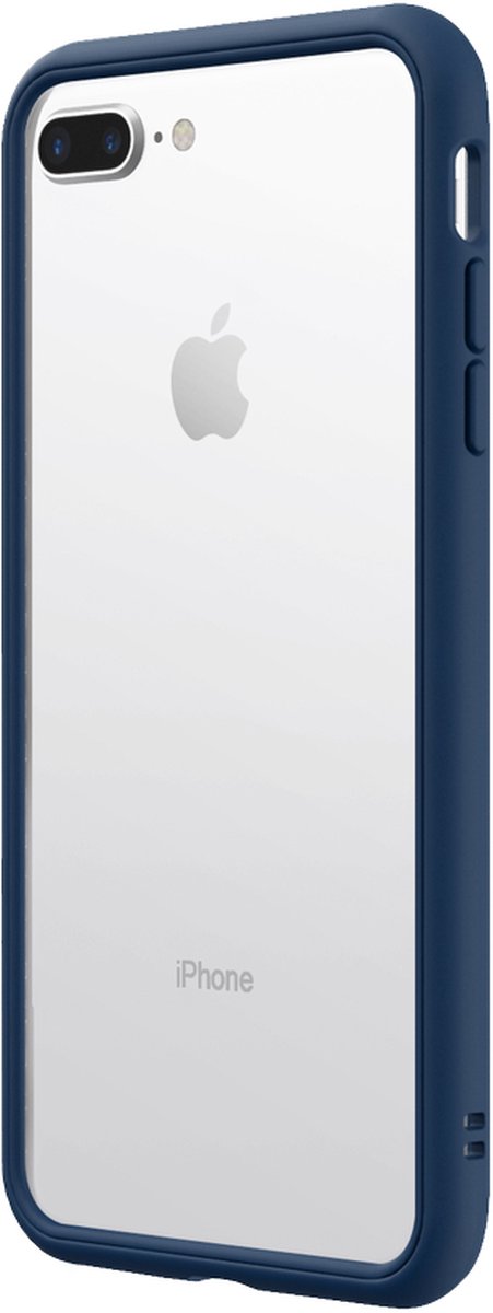 RhinoShield CrashGuard NX iPhone 8/7 Plus bumper hoes Blauw