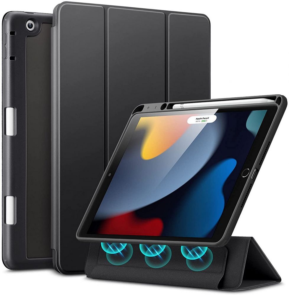  ESR Rebound Hybrid iPad 2021 / 2020 10,2 inch hoesje Frosted Zwart