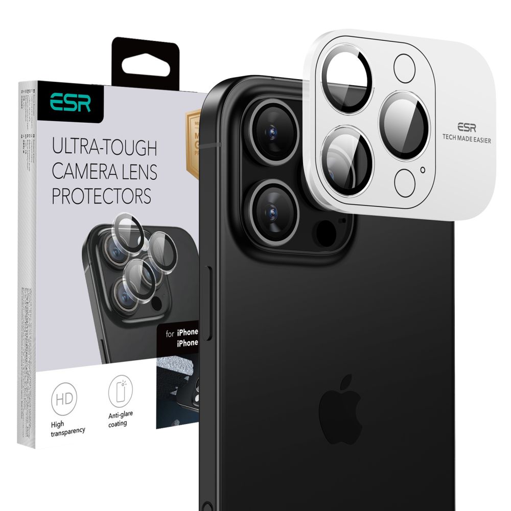 ESR Camera Lens iPhone 16 Pro / 16 Pro Max beschermer transparant