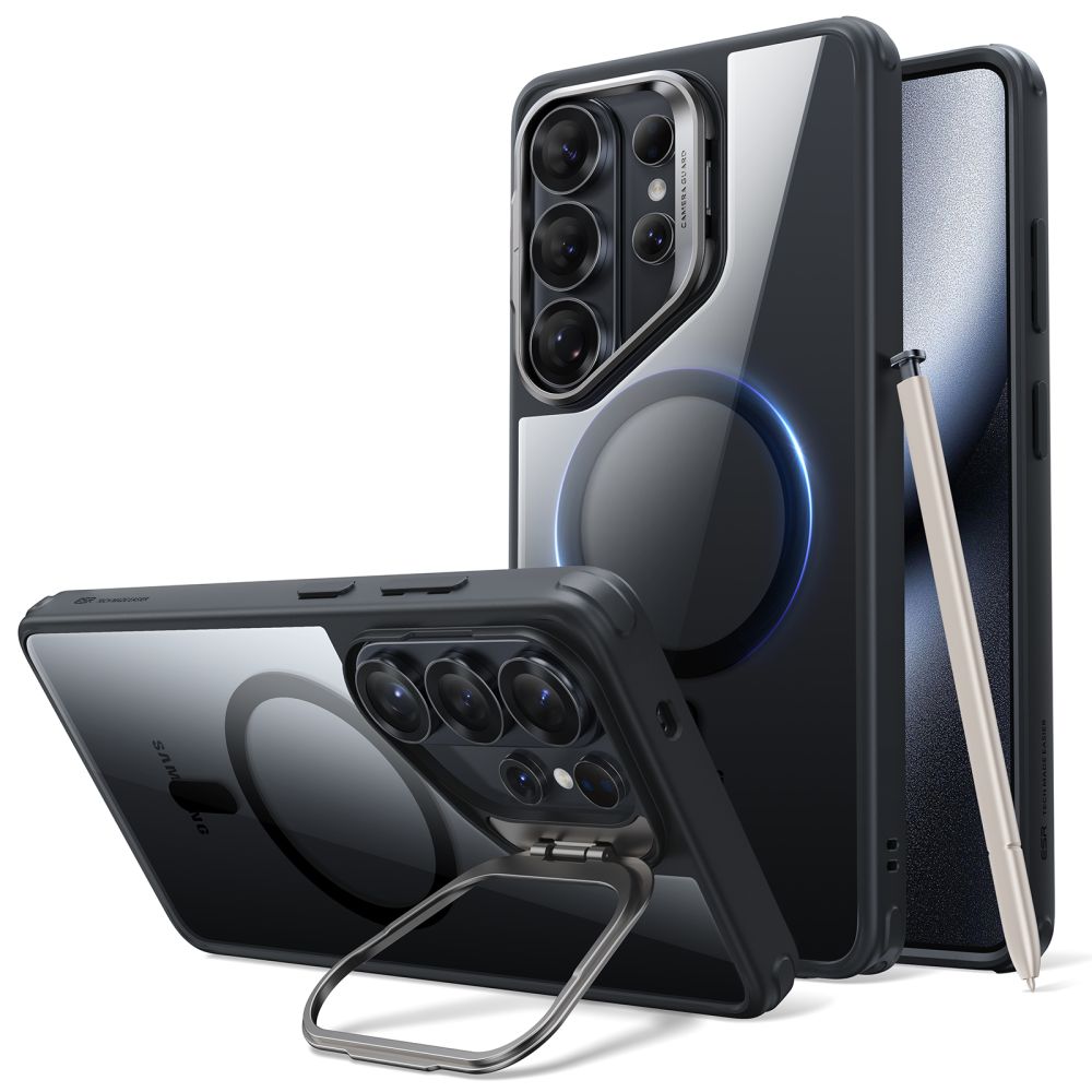 ESR Classic Hybrid Kickstand MagSafe Galaxy S26 Ultra hoesje zwart