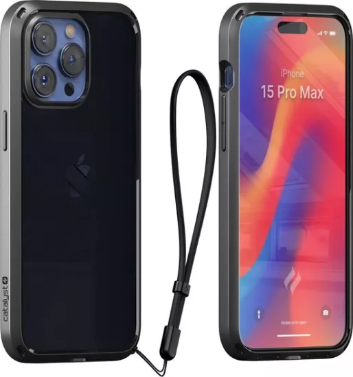 Catalyst Influence iPhone 15 Pro hoesje zwart